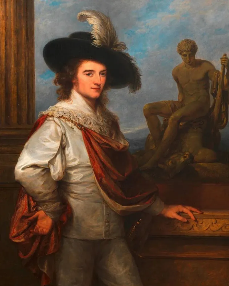Gemälde Josef Johann Graf Fries - Angelica Kauffman | Kunstdruck