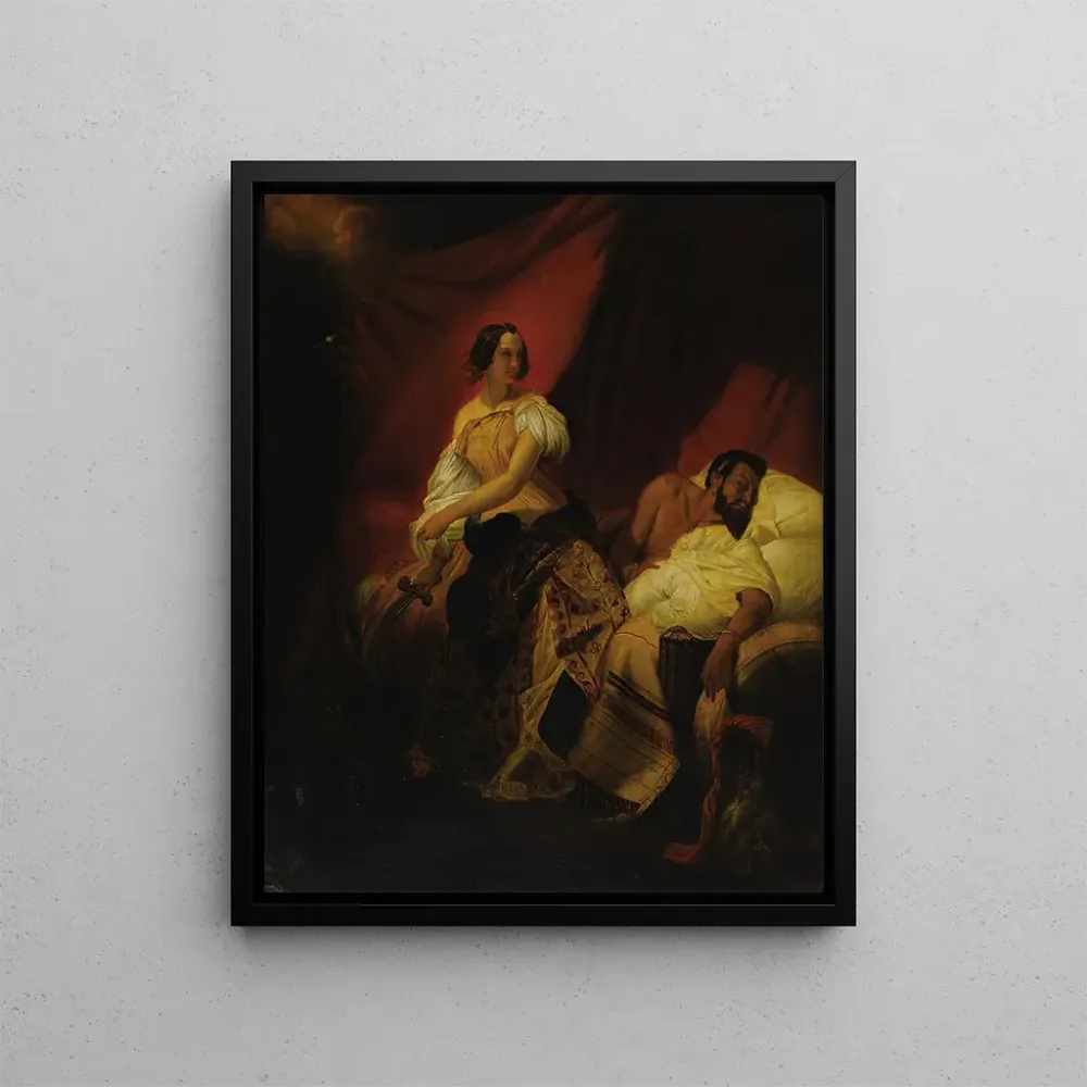 Gemälde Judith Holopherne - Horace Vernet | Kunstdruck