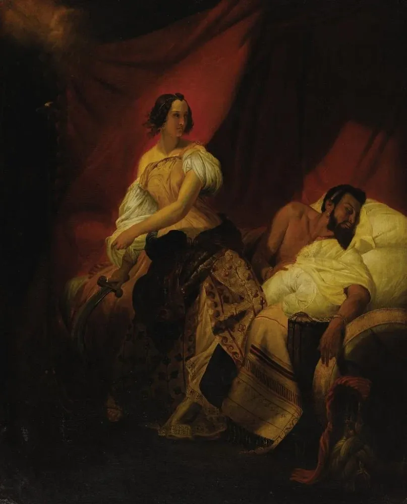 Gemälde Judith Holopherne - Horace Vernet | Kunstdruck