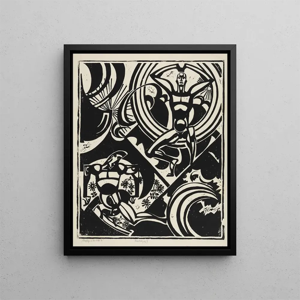 Gemälde Junge der Natur III - August Babberger | Kunstdruck