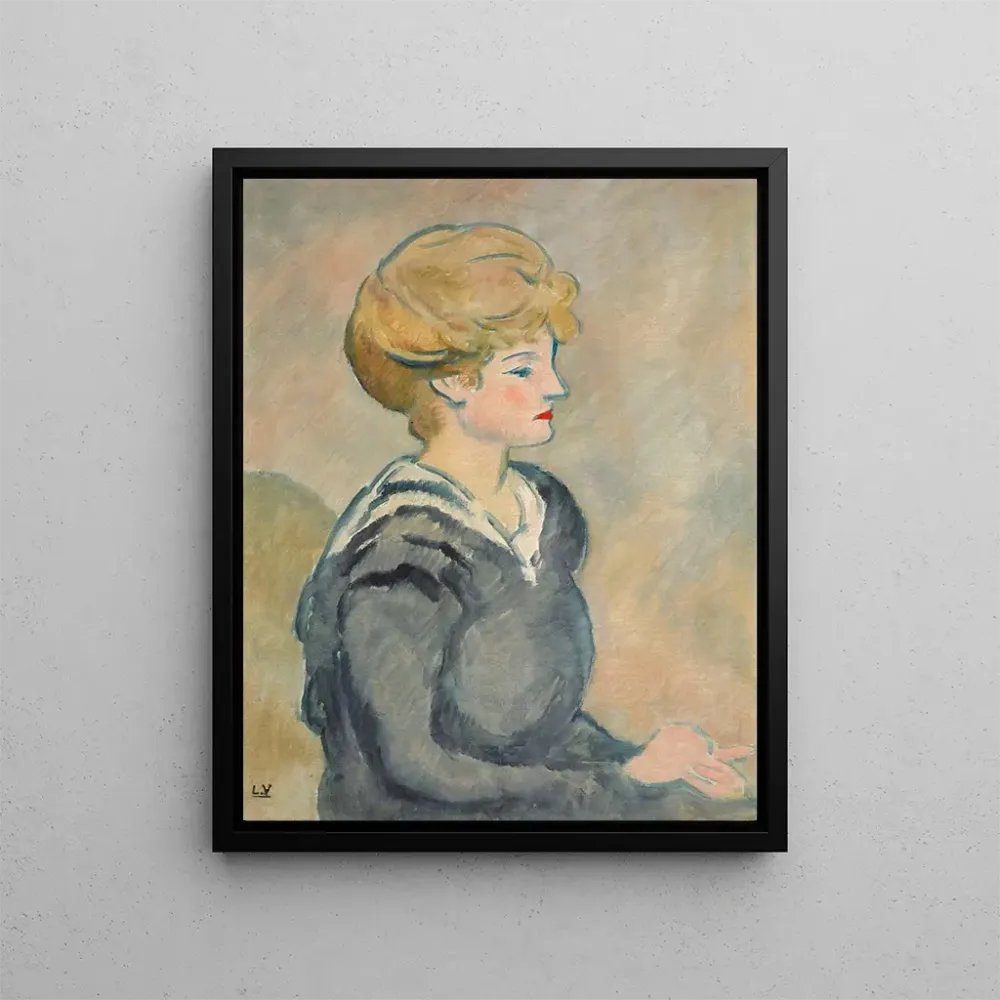 Gemälde Junge Frau Matrosenanzug - Louis Valtat | Kunstdruck