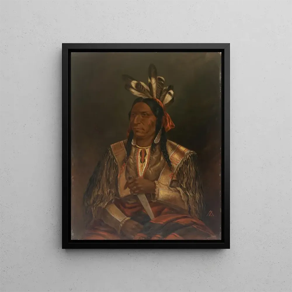Gemälde Keokuk der wachsame Fuchs Junior - Antonio Zeno Shindler | Kunstdruck
