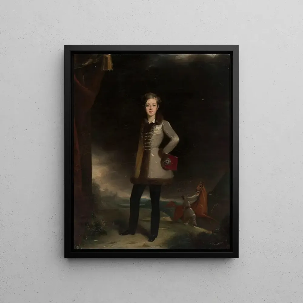 Gemälde Kinderporträt von Adam Potocki - Anonym | Kunstdruck