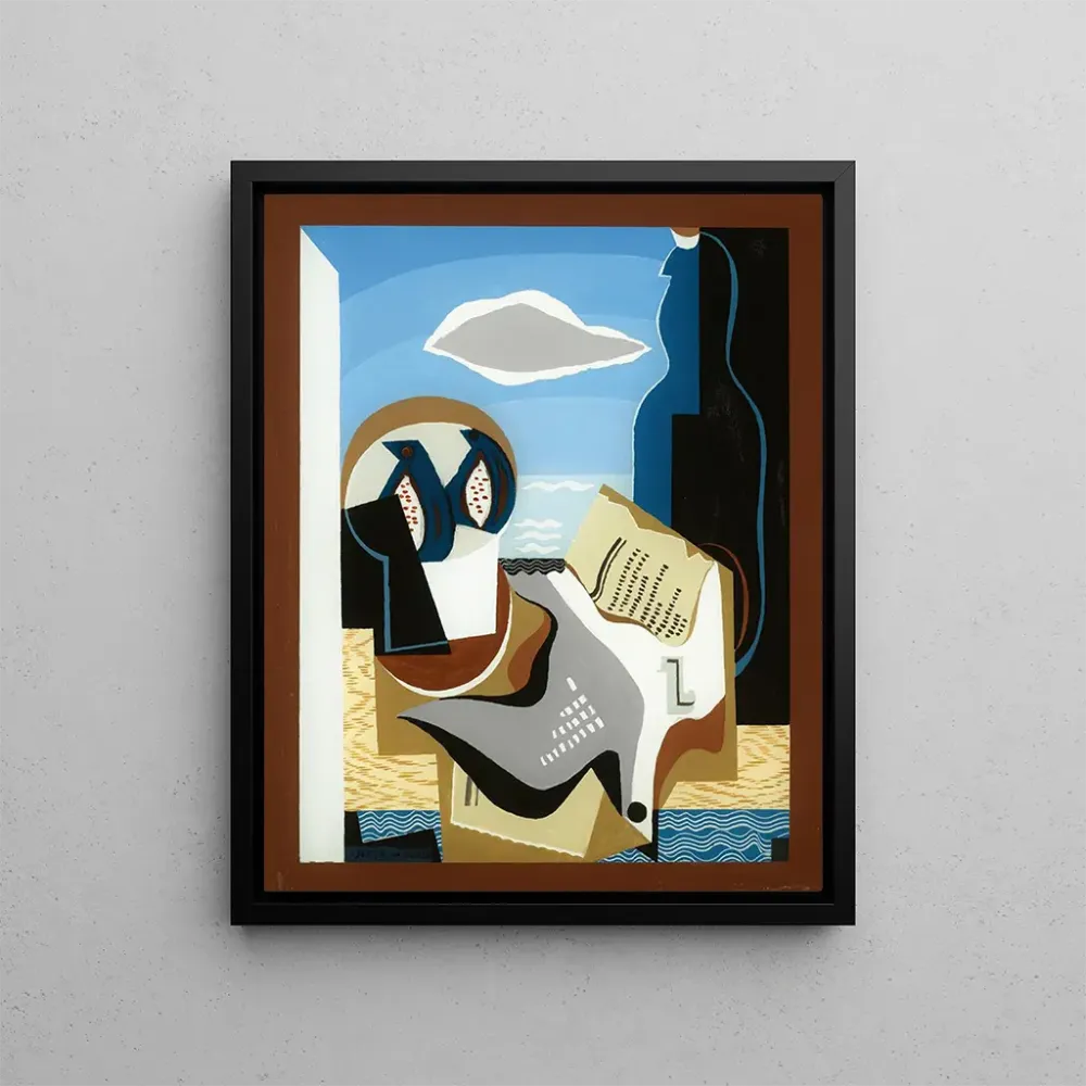 Gemälde Komposition, der Vogel - Louis Marcoussis | Kunstdruck