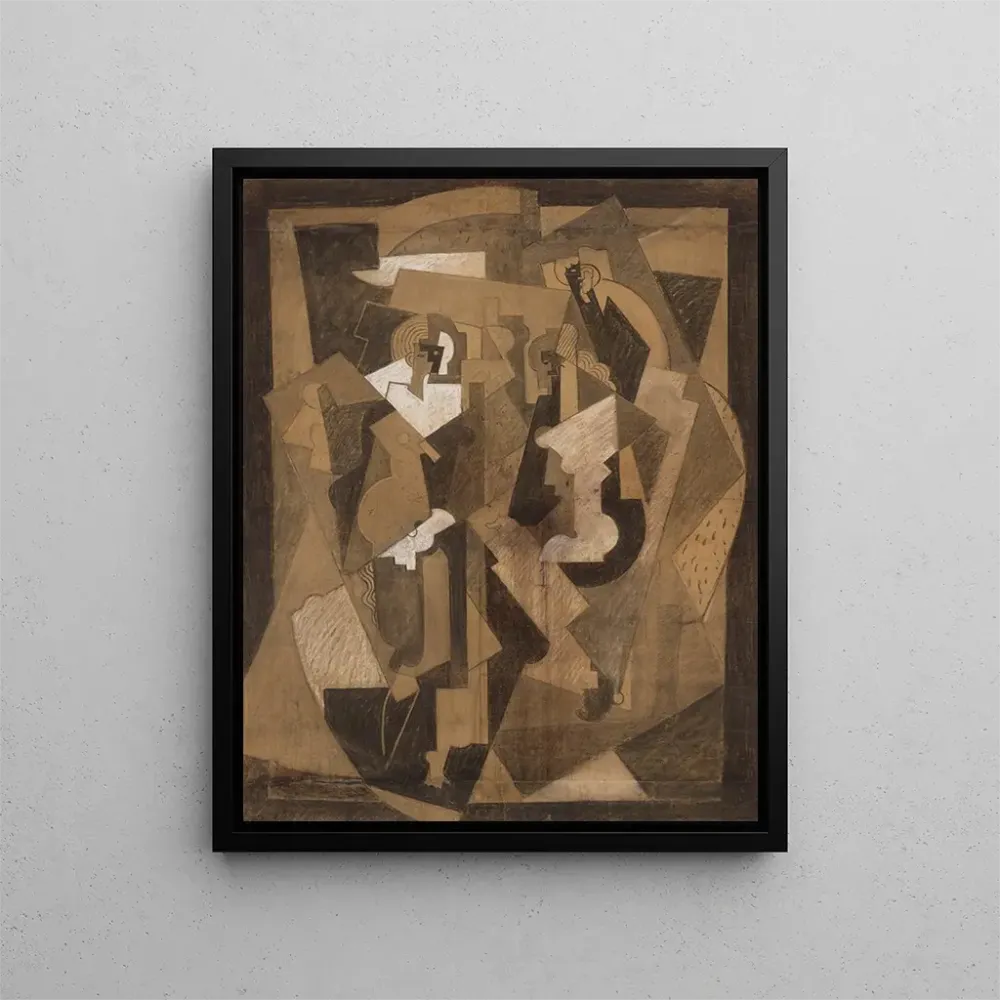 Gemälde Komposition mit drei Figuren - Albert Gleizes | Kunstdruck