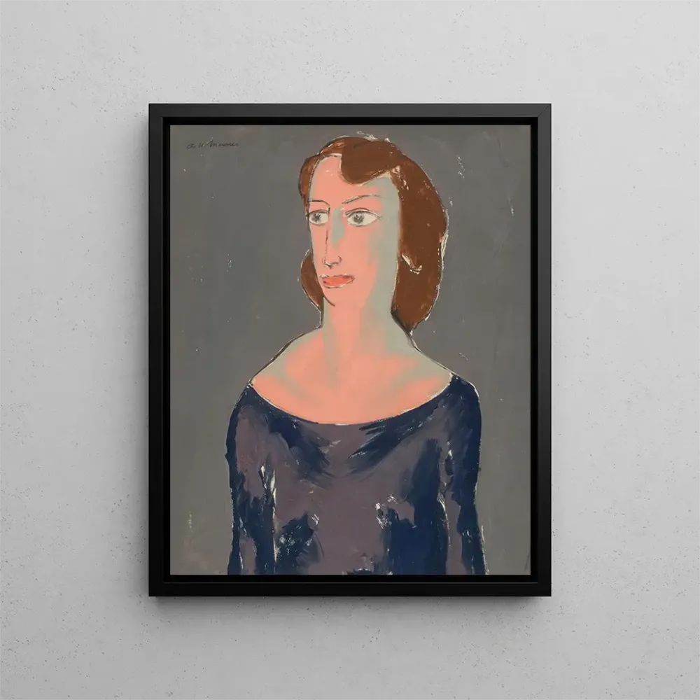 Gemälde Kopf - Alfred Henry Maurer | Kunstdruck