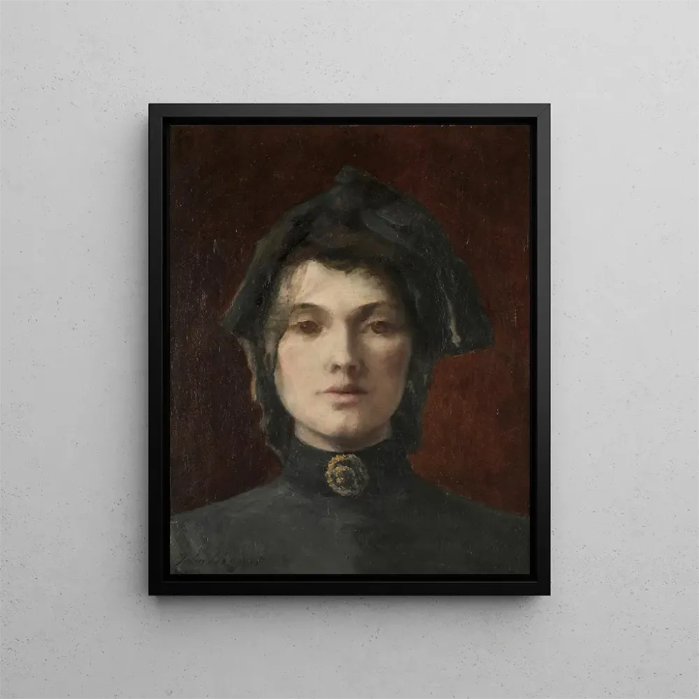 Gemälde Kopf des Mädchens - Anonym | Kunstdruck