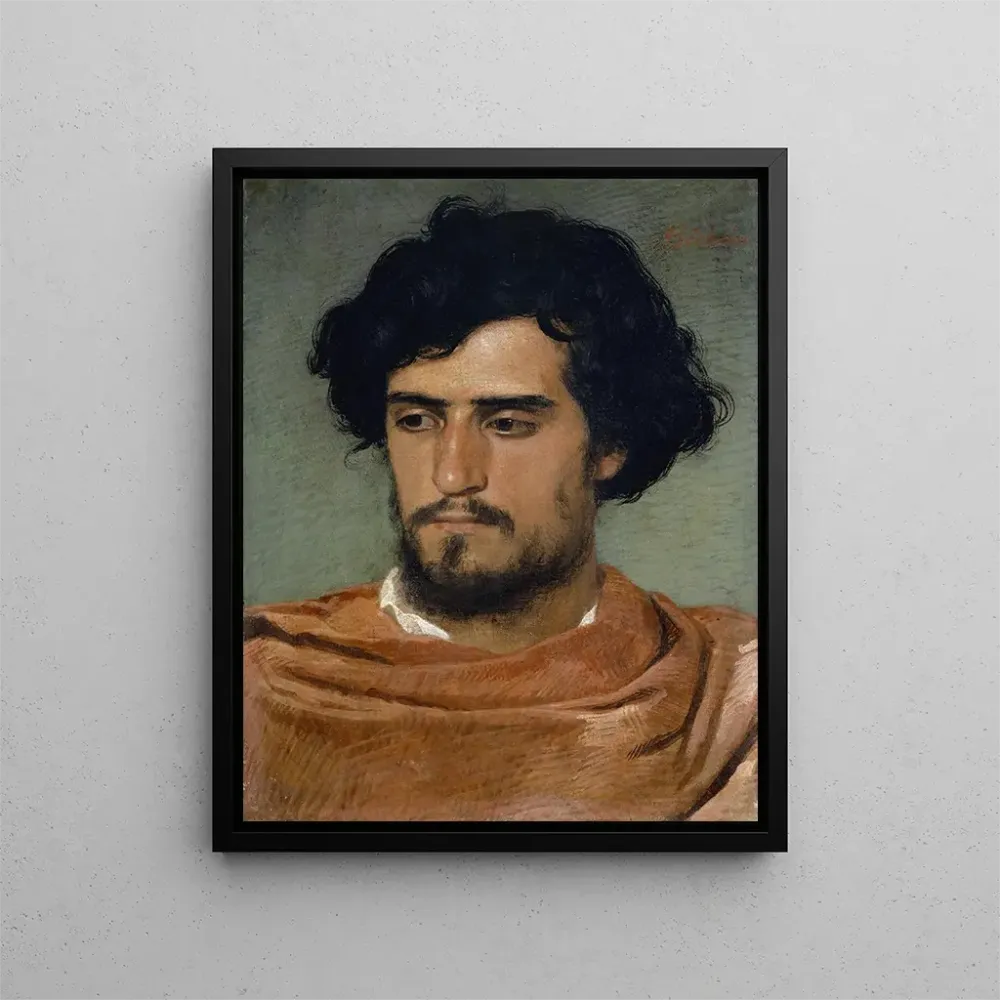 Gemälde Kopf eines Römers - Arnold Böcklin | Kunstdruck