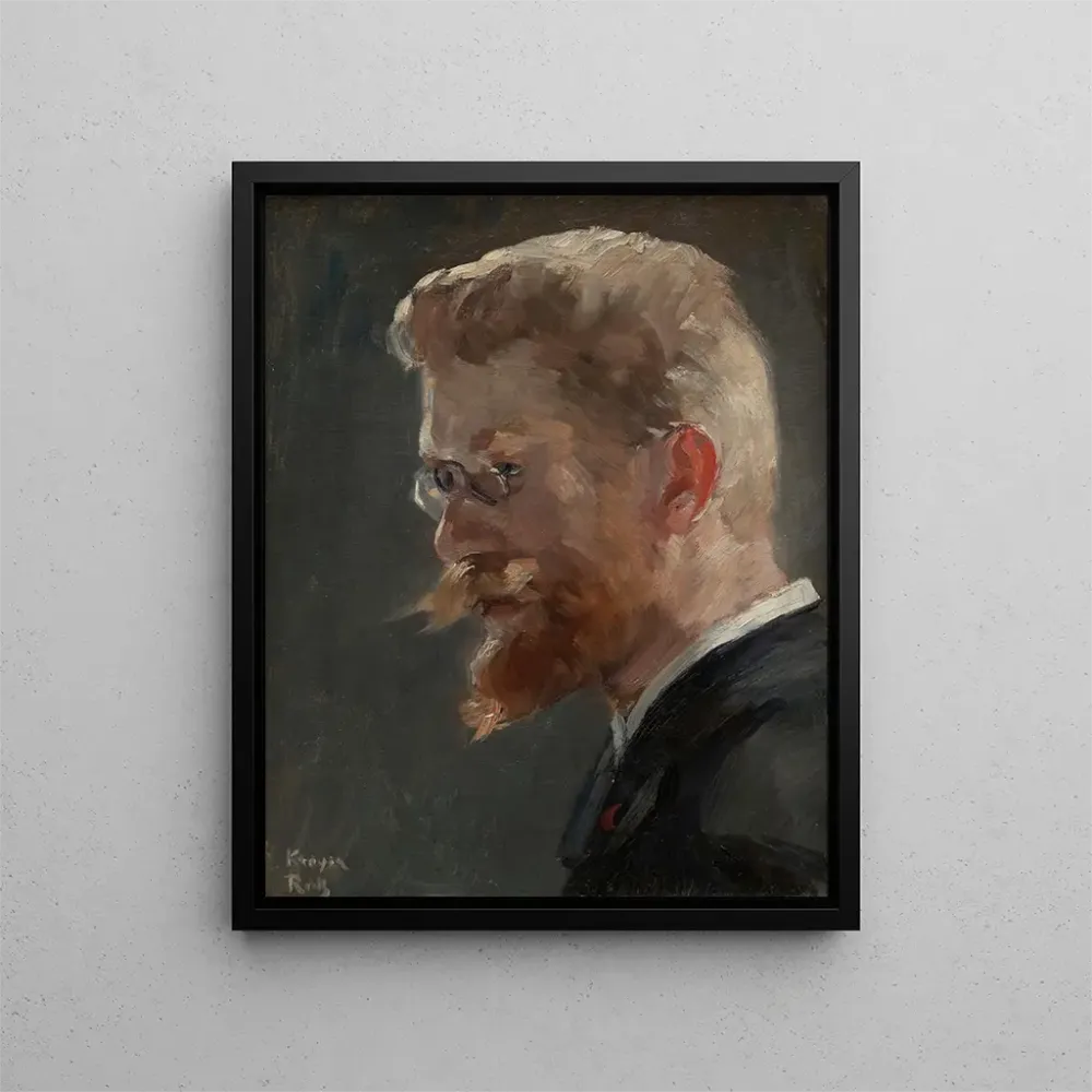 Gemälde Kopf von Peder Severin - Alfred Philippe Roll | Kunstdruck