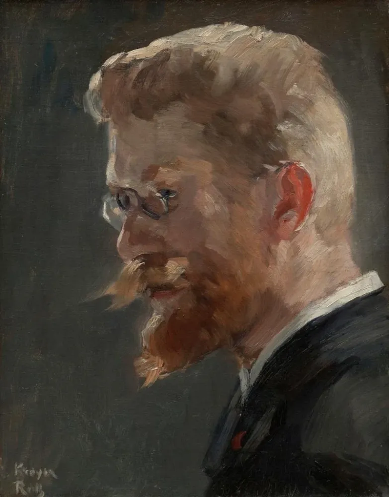 Gemälde Kopf von Peder Severin - Alfred Philippe Roll | Kunstdruck