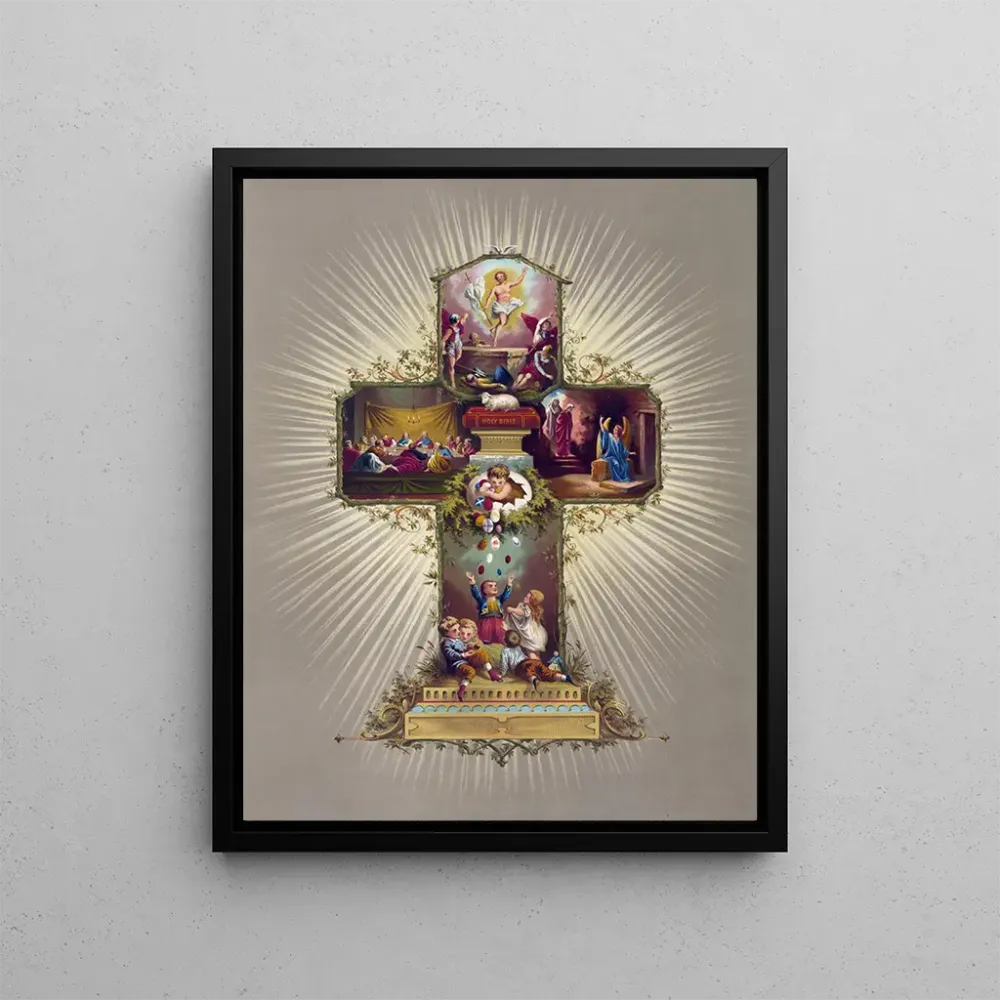 Gemälde Kreuz von Ostern - Gibson Co Lith | Kunstdruck