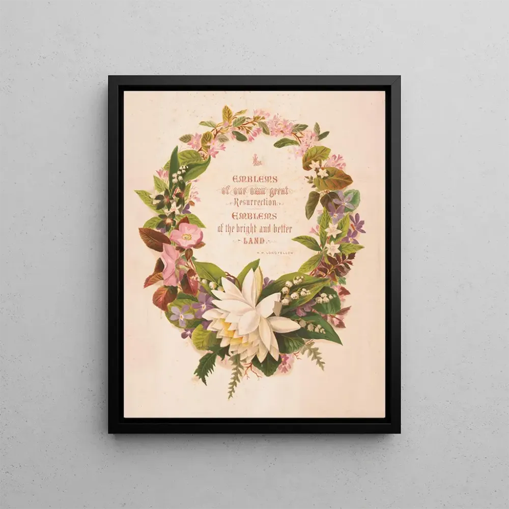 Gemälde Krone Nr. 5 - Louis Prang Co | Kunstdruck