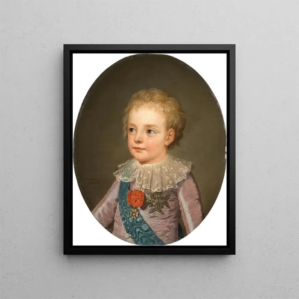 Gemälde Kronprinz Le Dauphin Louis-Joseph-Xavier-François von Frankreich 1781-1789 - Adolf Ulrik Wertmüller