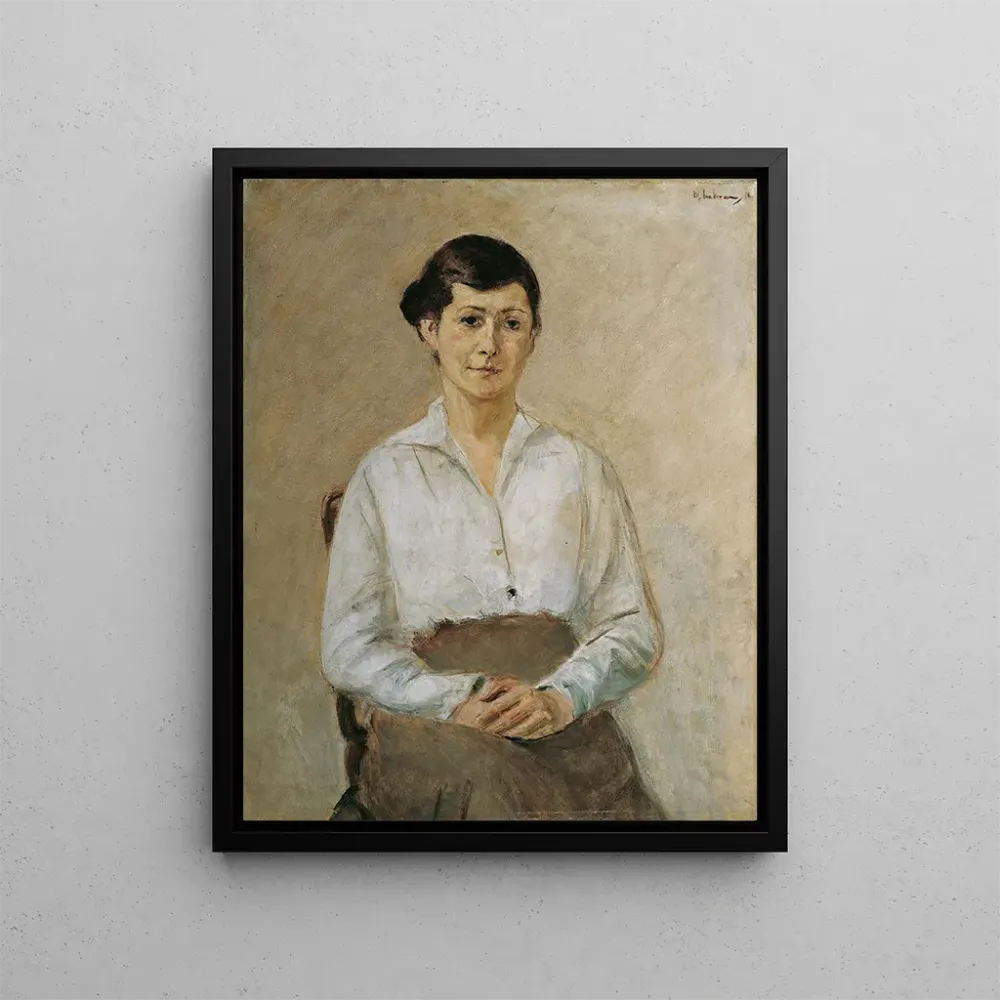 Gemälde Kä Liebermann, die Tochter des Künstlers - Max Liebermann | Kunstdruck