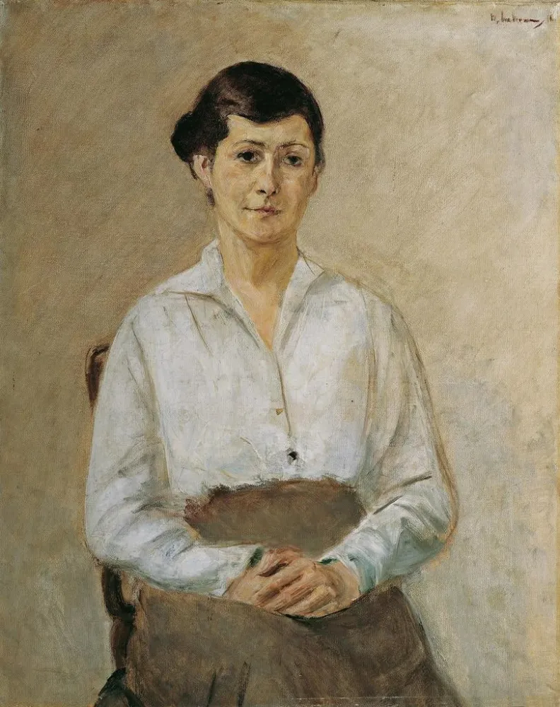 Gemälde Kä Liebermann, die Tochter des Künstlers - Max Liebermann | Kunstdruck