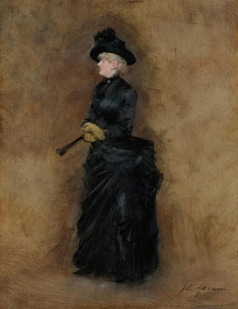 Gemälde L'Allégorie de l'éventail - Jean - Louis Forain | Kunstdruck
