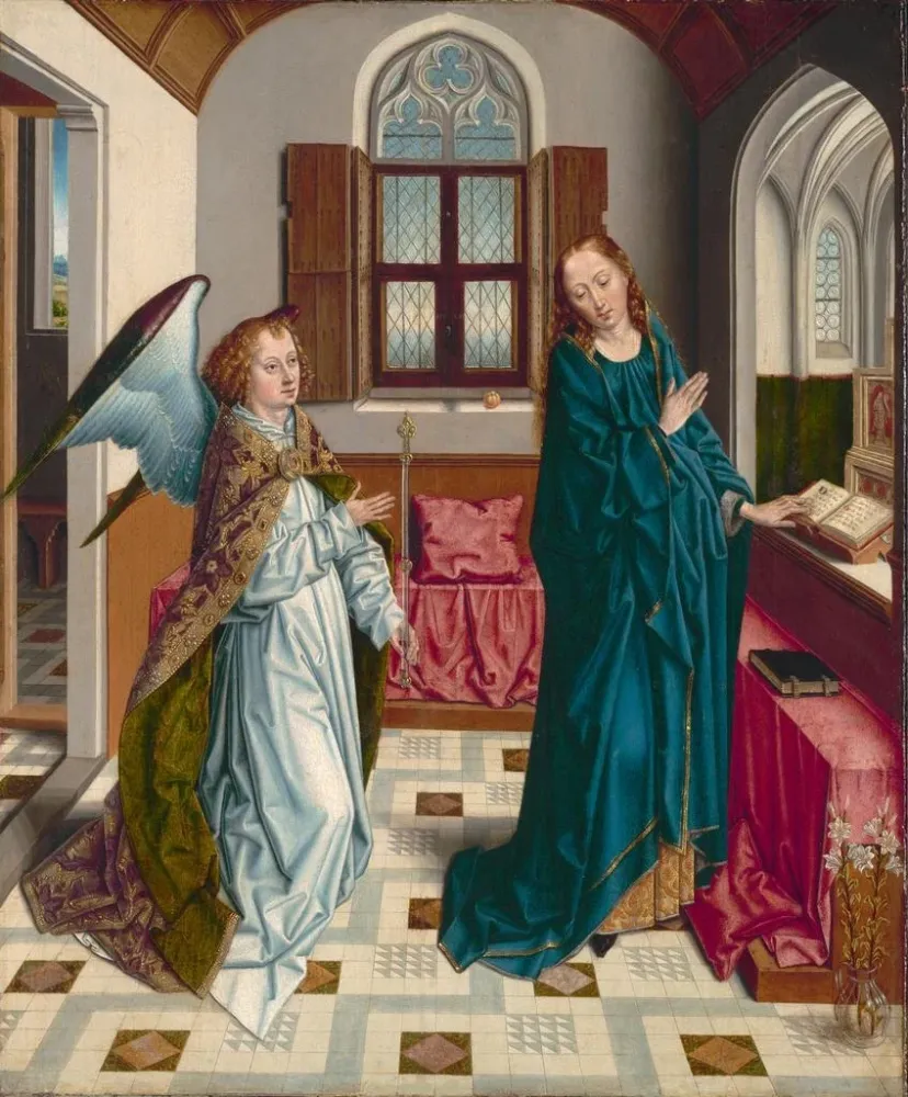 Gemälde L'Annonciation - Albrecht Bouts | Kunstdruck