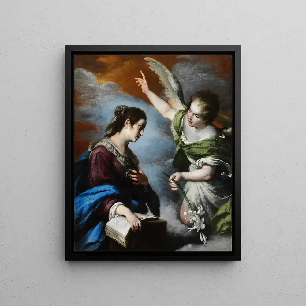 Gemälde L'Annonciation - Bernardo Strozzi | Kunstdruck