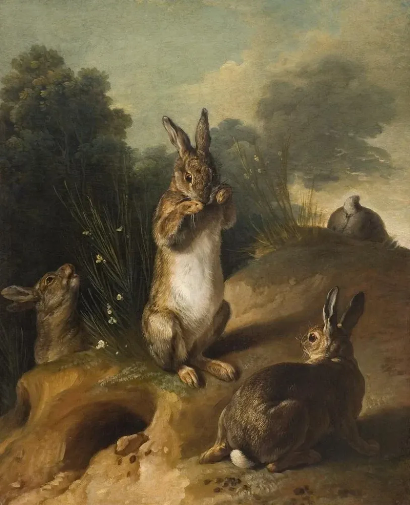 Gemälde Lapins - Alexandre François Desportes | Kunstdruck