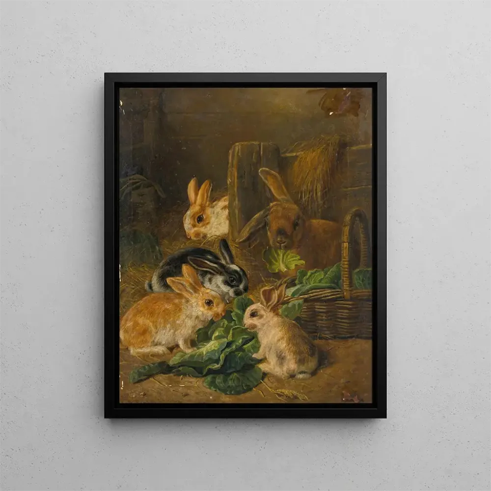 Gemälde Lapins - Alfred Richardson Barber | Kunstdruck