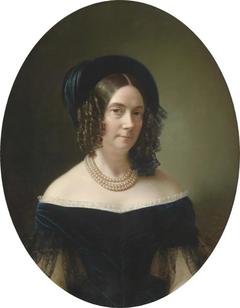Gemälde L'archiduchesse Dorothée - Anton Einsle | Kunstdruck