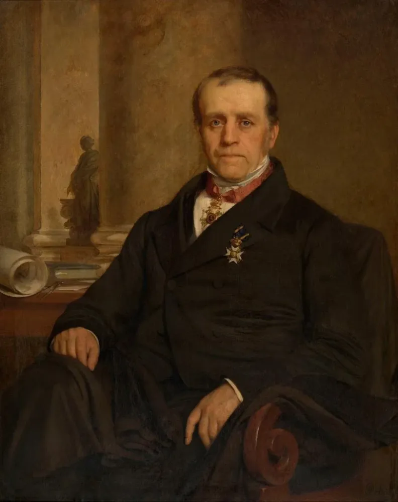 Gemälde L'architecte Tieleman Franciscus Suys - Alexandre Nestor Nicolas Robert | Kunstdruck