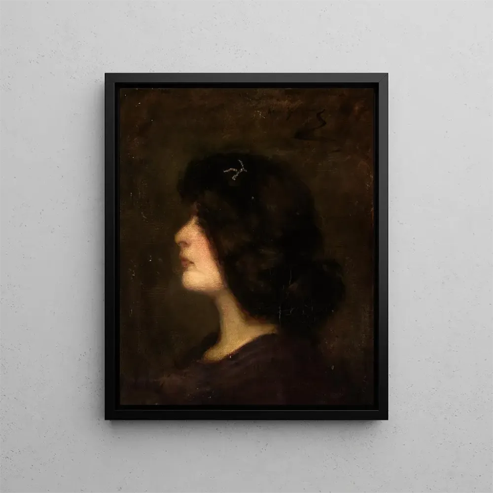 Gemälde Laura im Alter von fünfzehn Jahren - Alice Pike Barney | Kunstdruck