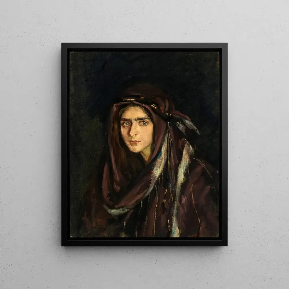 Gemälde Laura im arabischen Kostüm - Alice Pike Barney | Kunstdruck
