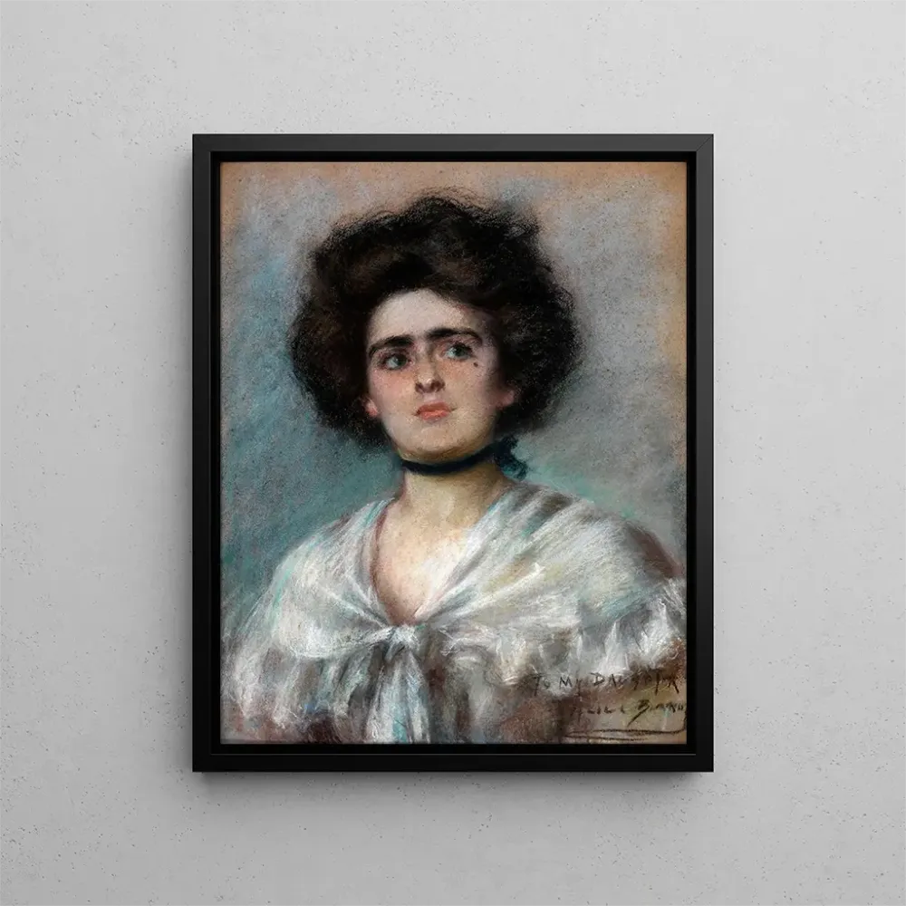 Gemälde Laura mit Fichu - Alice Pike Barney | Kunstdruck