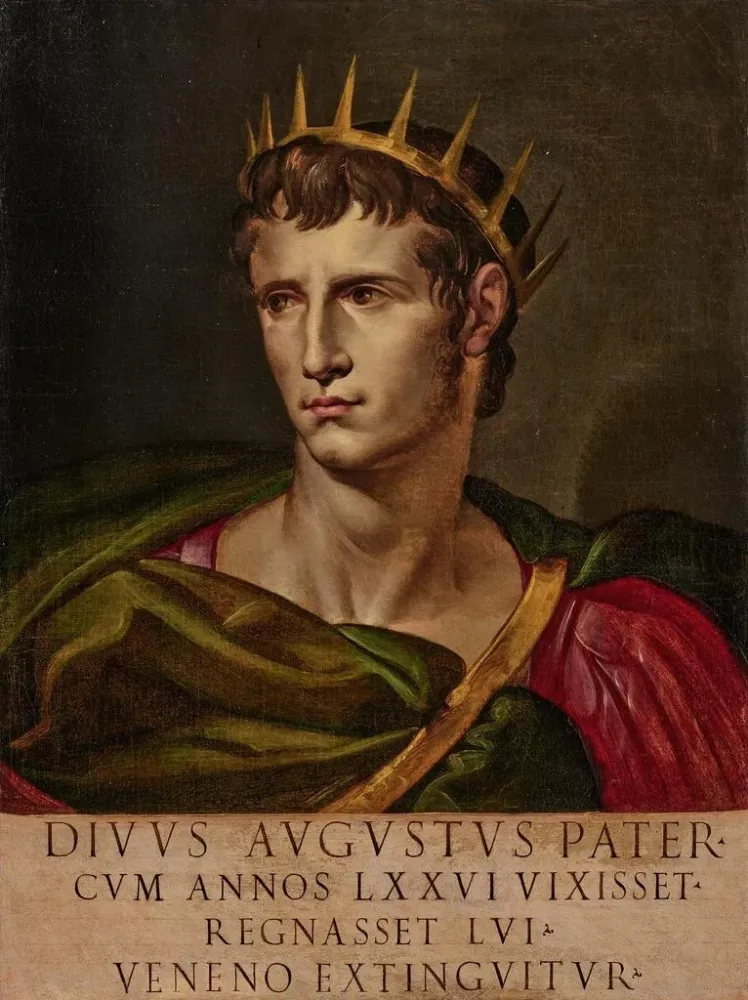 Gemälde L'empereur Auguste - Bartolomeo Passarotti | Kunstdruck