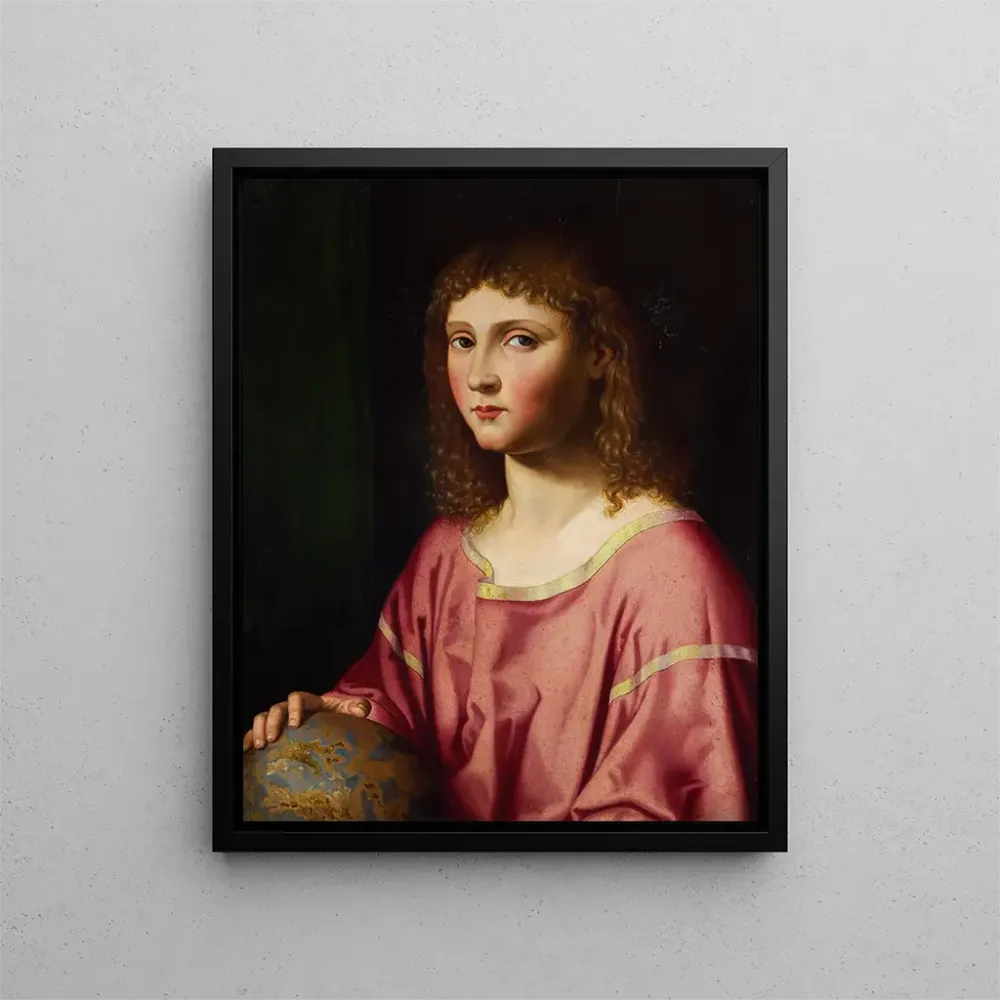 Gemälde L'Enfant Jésus comme Salvator Mundi - Bartolomeo Veneto | Kunstdruck