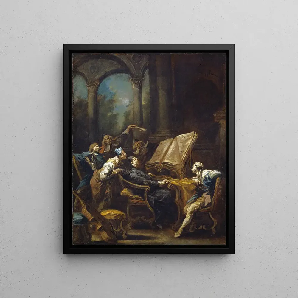 Gemälde Les Choristes - Alessandro Magnasco | Kunstdruck