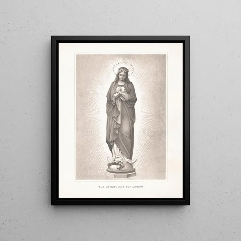 Gemälde L'Immaculée Conception - Anonym | Kunstdruck