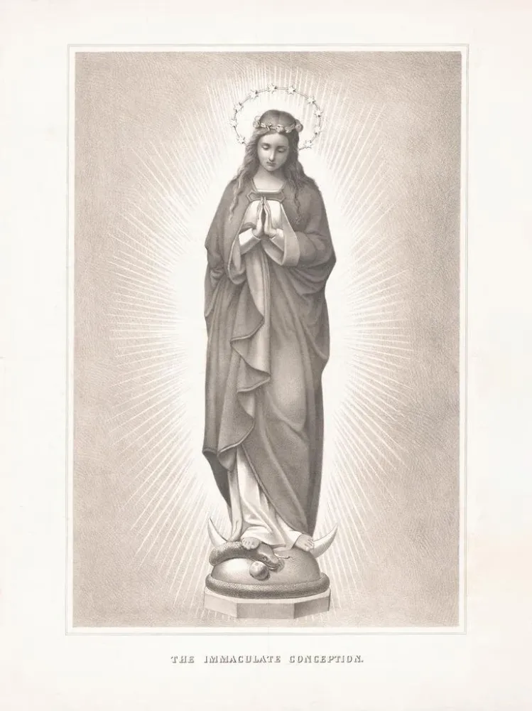 Gemälde L'Immaculée Conception - Anonym | Kunstdruck