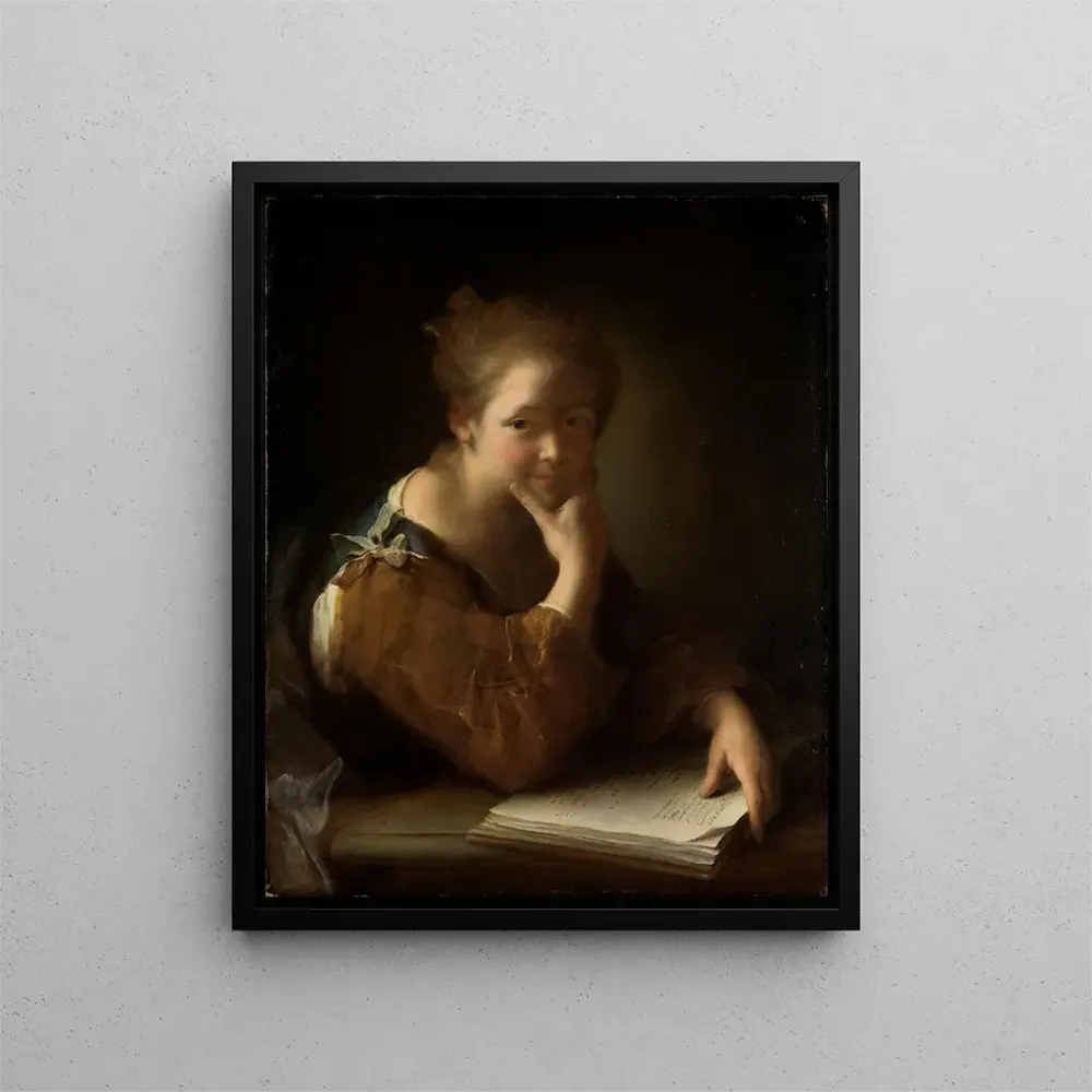 Gemälde La Liseuse - Alexis Grimou | Kunstdruck