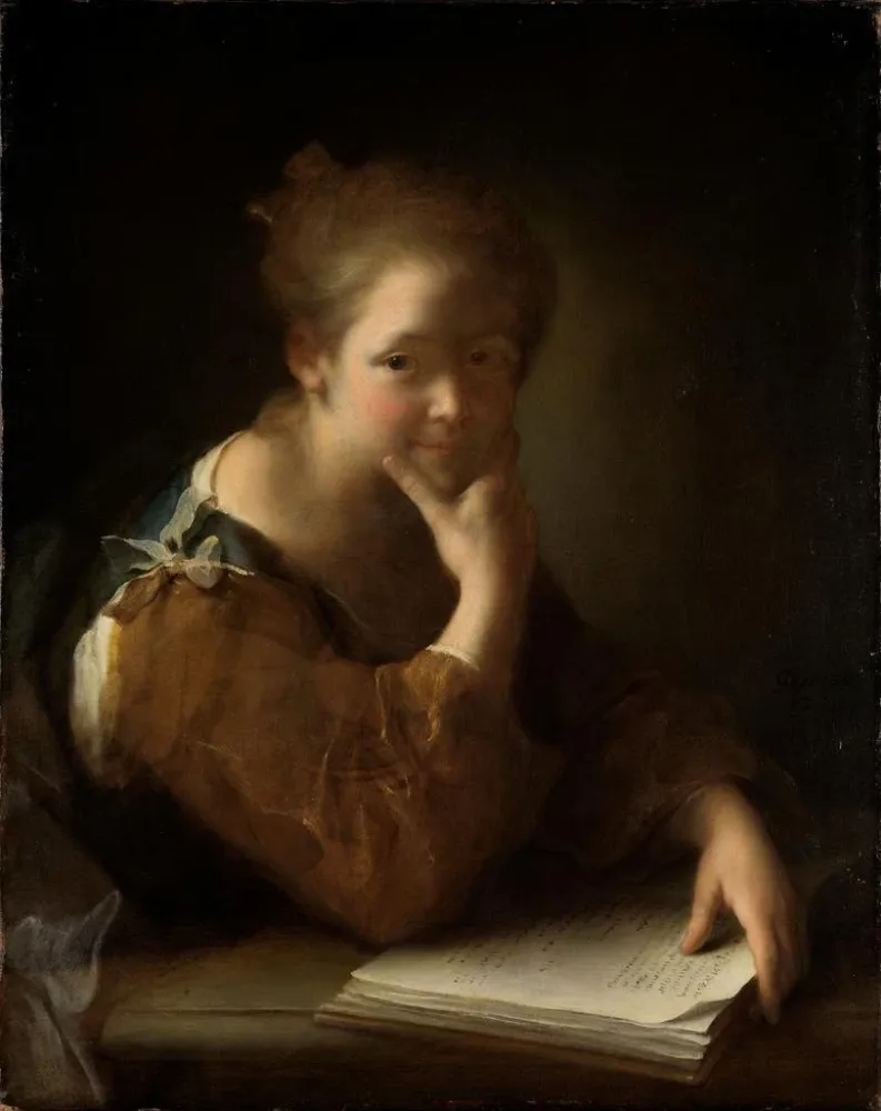 Gemälde La Liseuse - Alexis Grimou | Kunstdruck