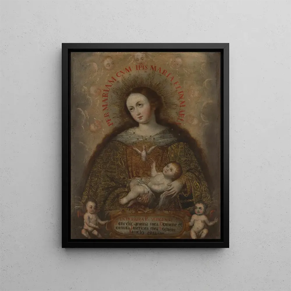 Gemälde L'âme de la Vierge Marie - Anonym | Kunstdruck