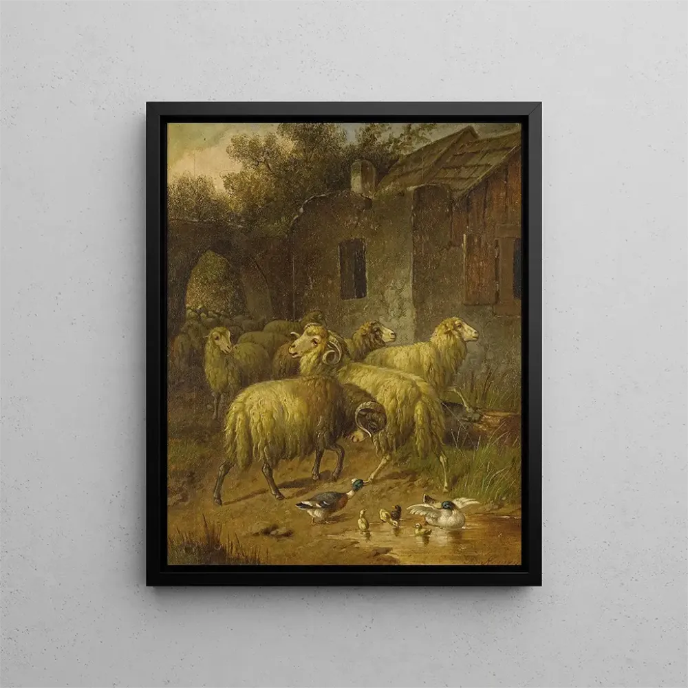 Gemälde Ländliche Szene - Arthur Trevethin Nowell | Kunstdruck