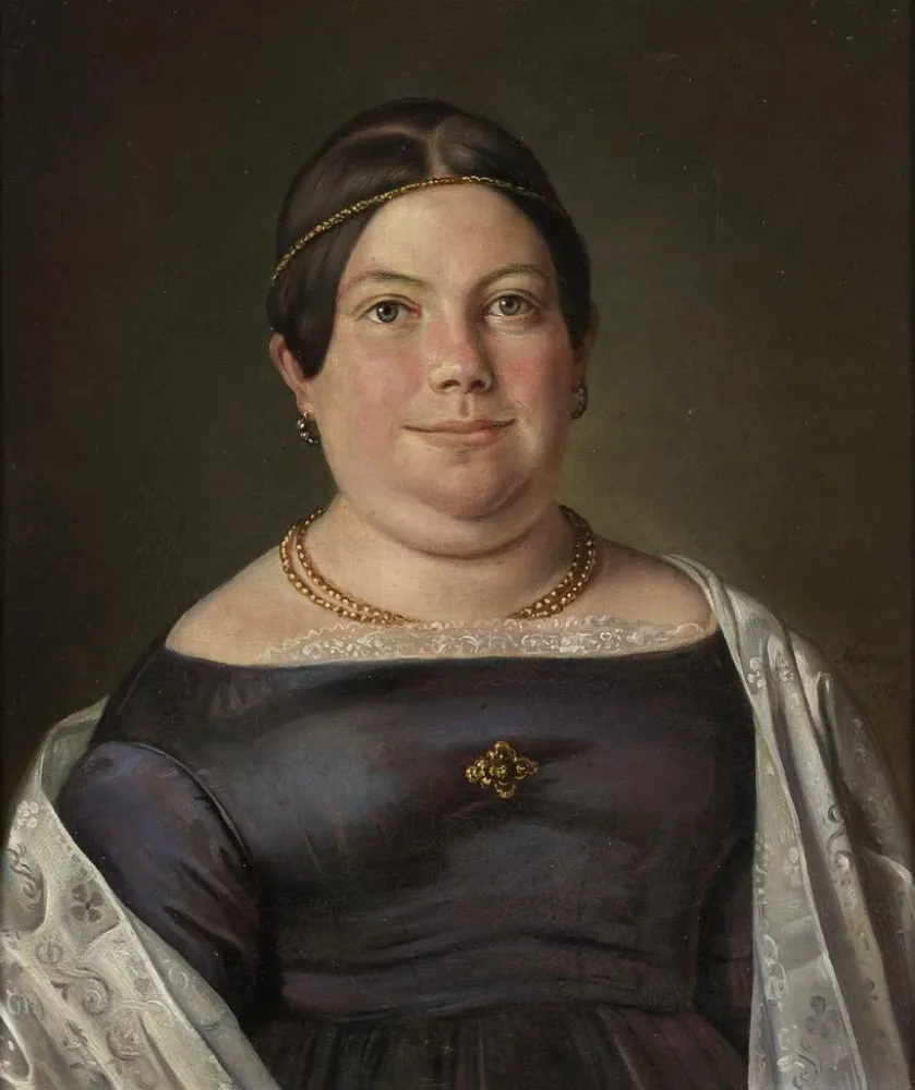 Gemälde Lovisa Isabelle Bjurberg 1814-1864 - Axel Johan Fägerplan
