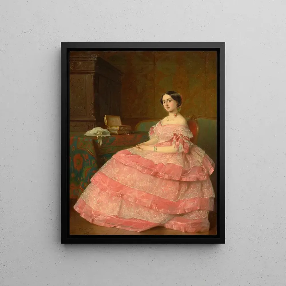 Gemälde Madame P - Benjamin Eugène Fichel | Kunstdruck