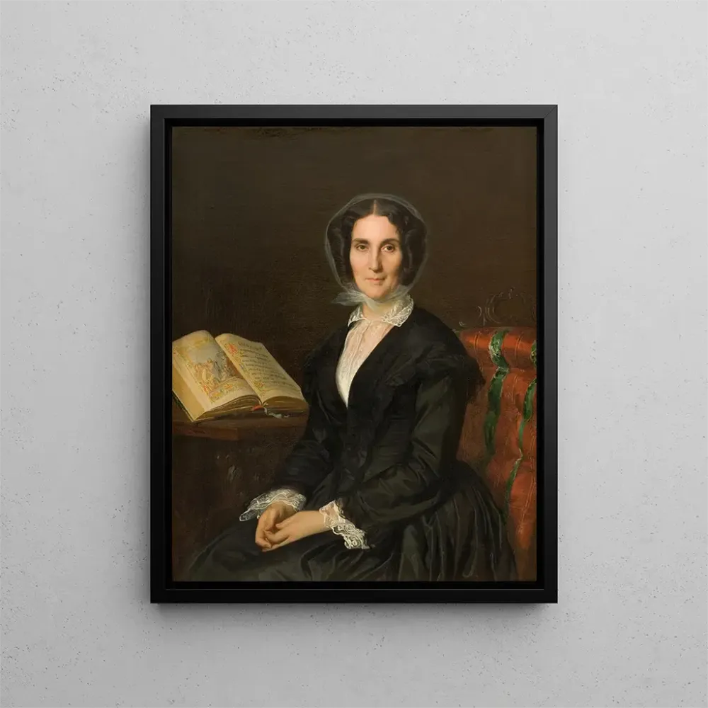 Gemälde Madame Louise Mars - Alexandre Cabanel | Kunstdruck