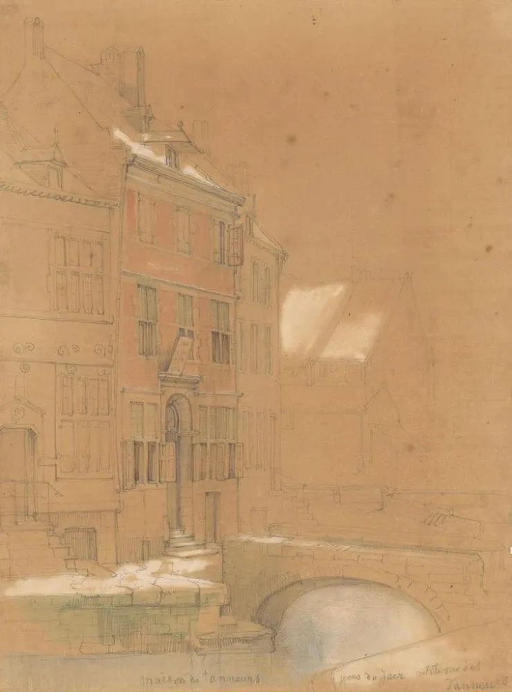 Gemälde Maison des tanneurs à Maastricht - Alexander Schaepkens | Kunstdruck
