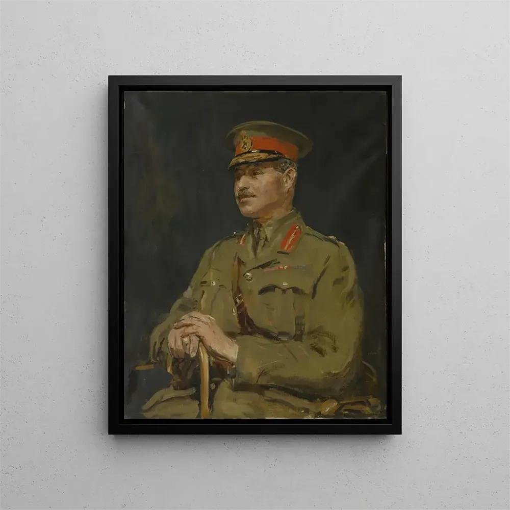 Gemälde Major-général Sir David Mercer K.C.B. Adjudant-général Royal Marine Forces 1916-1920 - Ambrose McEvoy | Kunstdruck