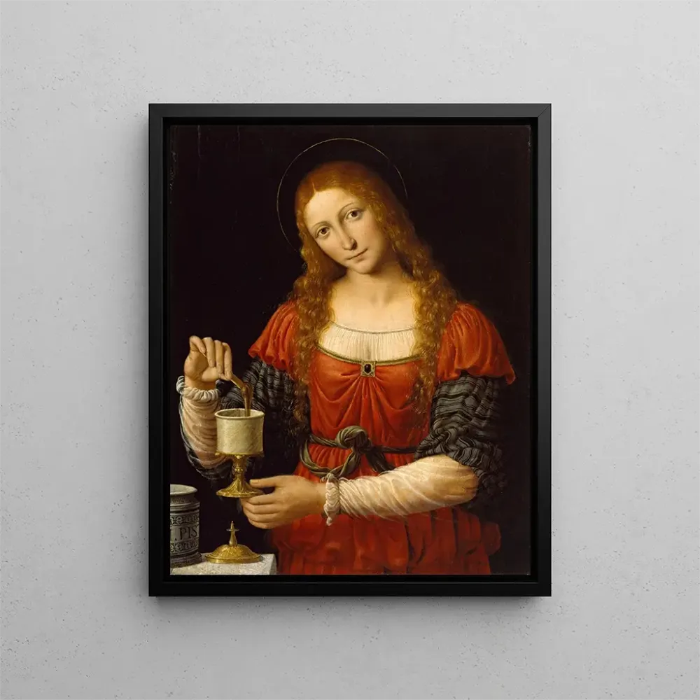Gemälde Marie-Madeleine - Andrea Solario | Kunstdruck