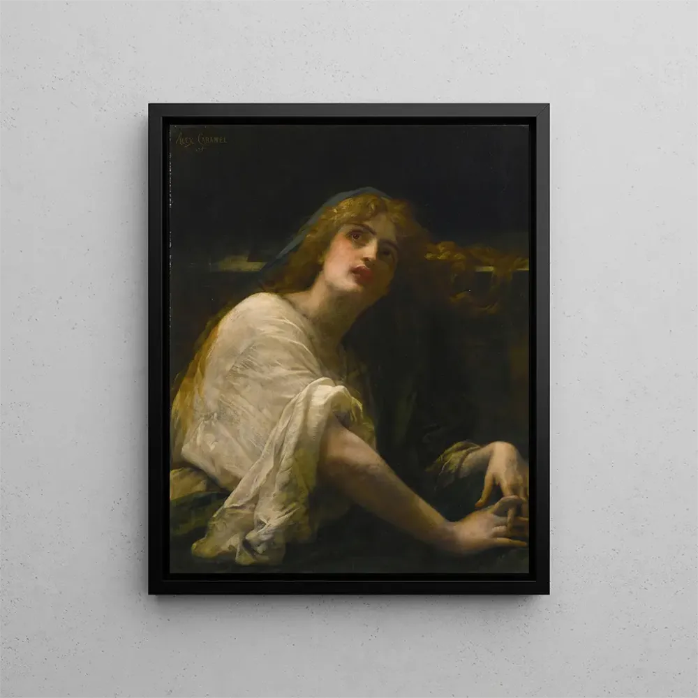 Gemälde Marie-Madeleine am Grab - Alexandre Cabanel | Kunstdruck