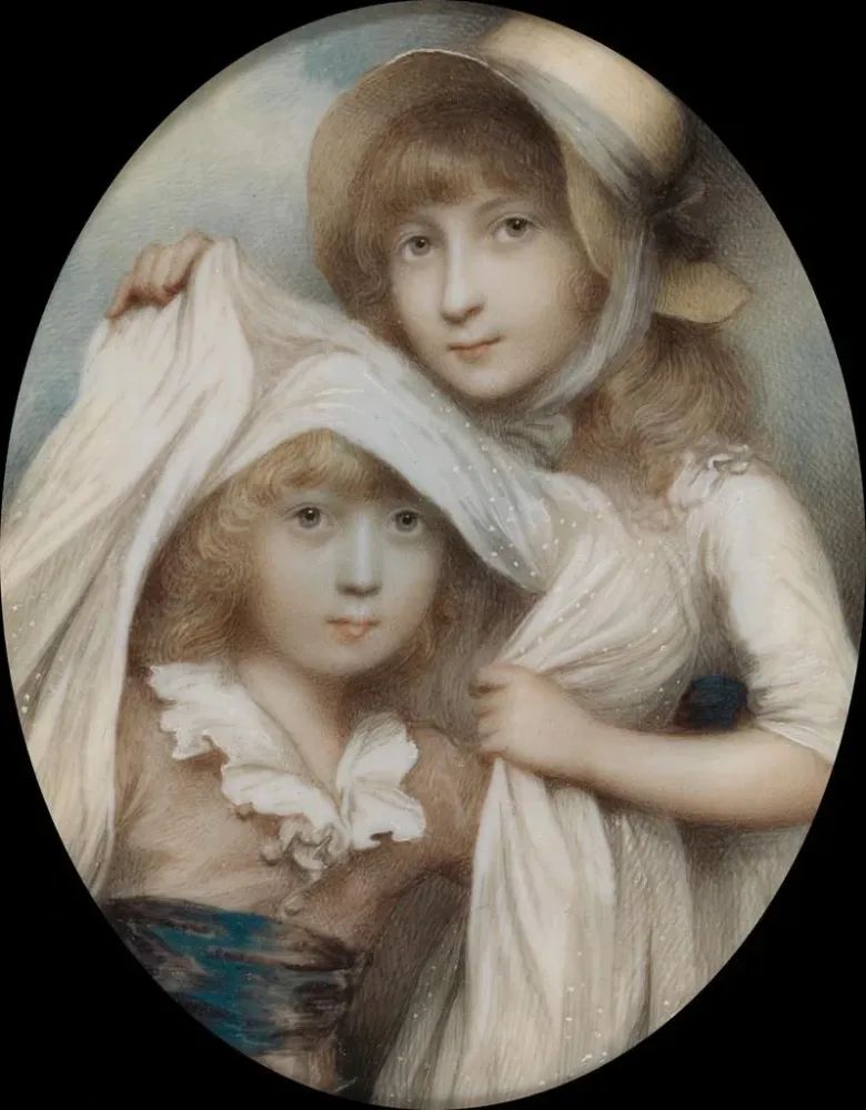Gemälde Mary und Nathaniel Jefferys - Andrew Plimer | Kunstdruck