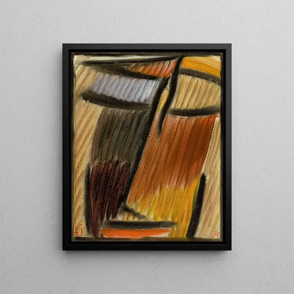 Gemälde Meditation - Alexej von Jawlensky | Kunstdruck