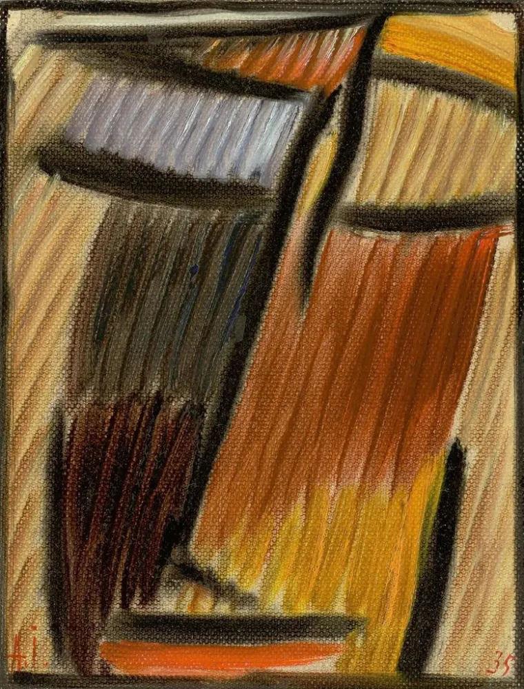 Gemälde Meditation - Alexej von Jawlensky | Kunstdruck