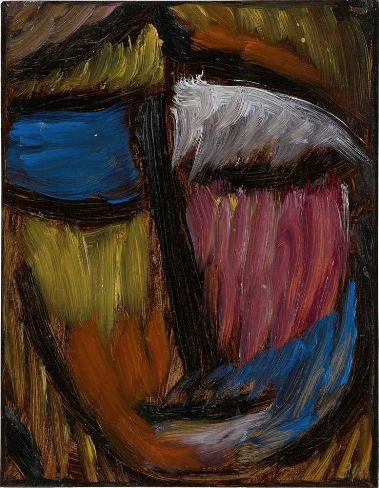 Gemälde Meditation N° 30 - Alexej von Jawlensky | Kunstdruck