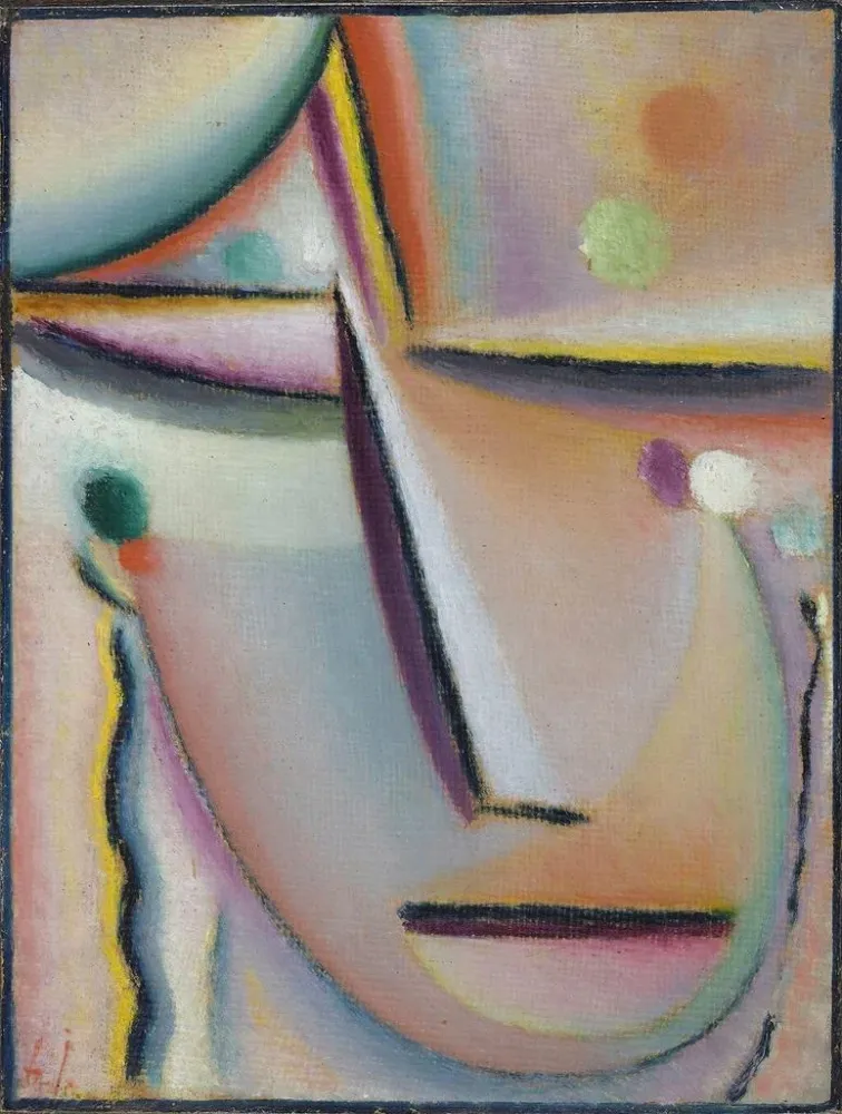 Gemälde Meditation Das Gebet - Alexej von Jawlensky | Kunstdruck
